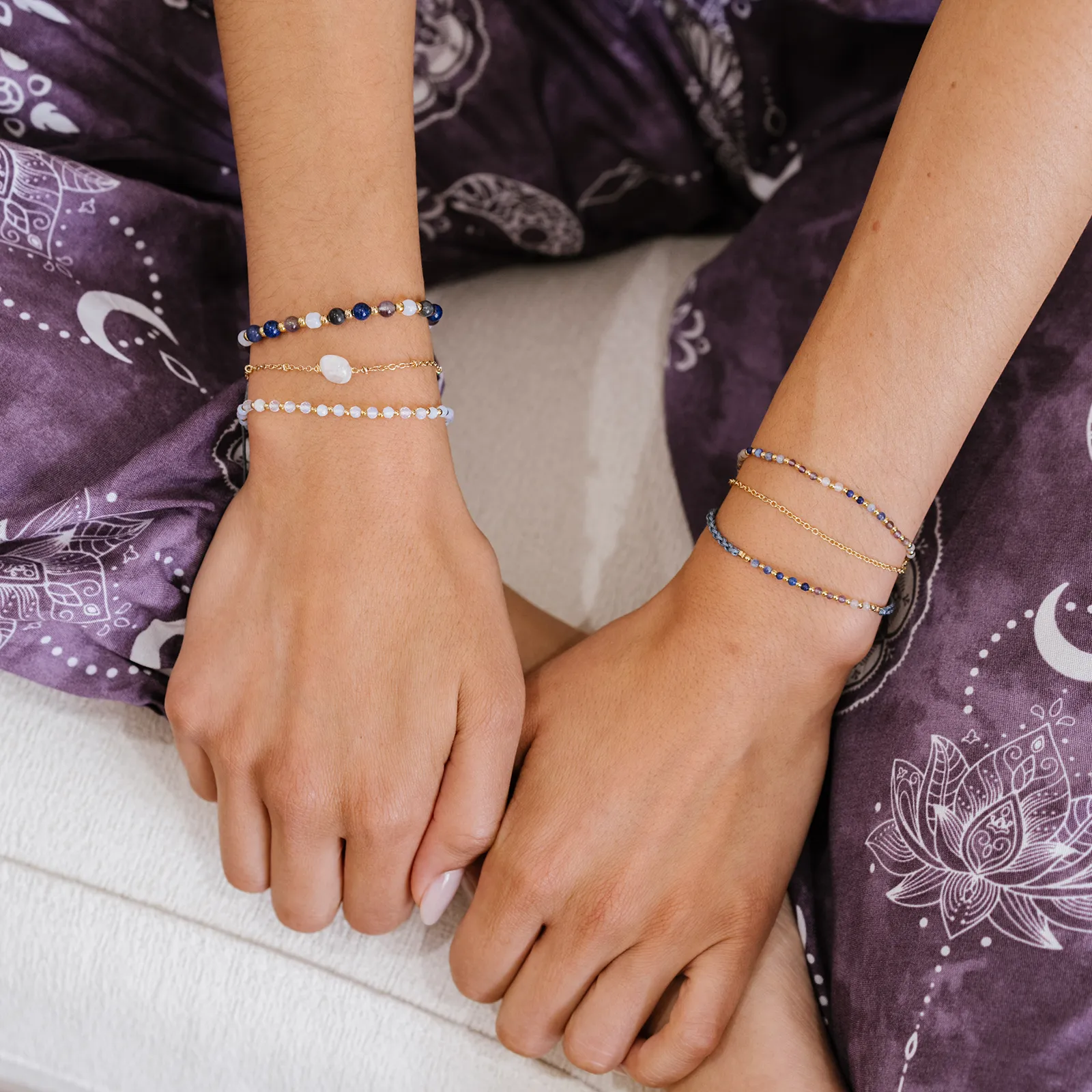 Shanti Namaste Bracelet sold by Lotus & Luna product image thumbnail 3