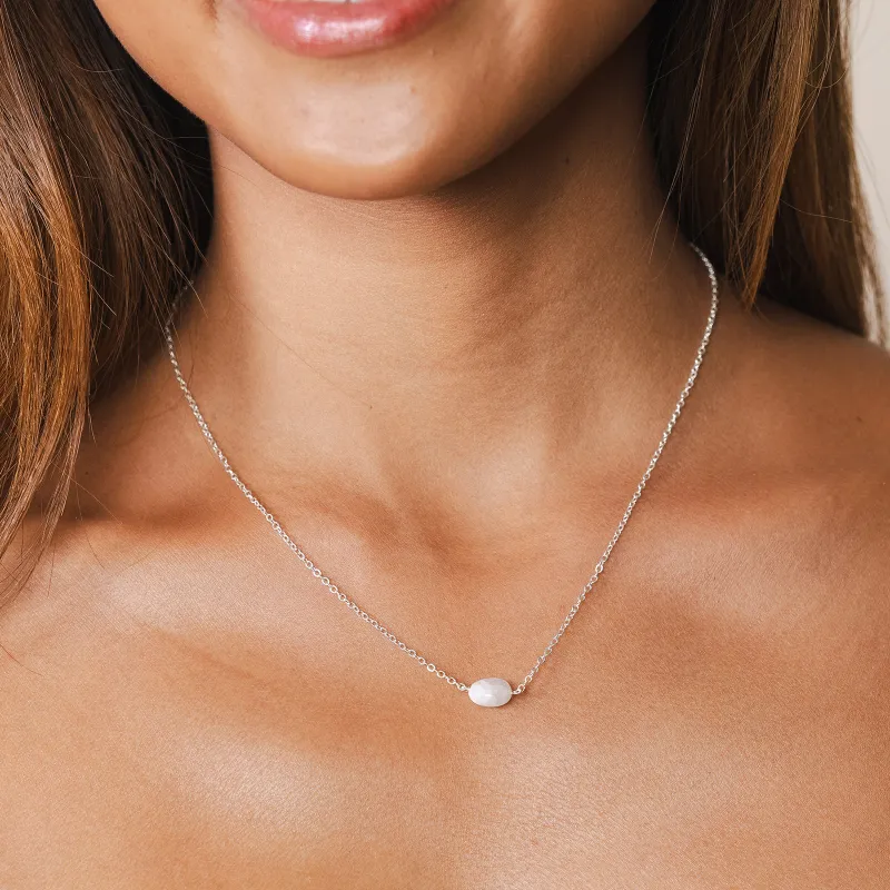 Moonstone Necklace sold by Lotus & Luna