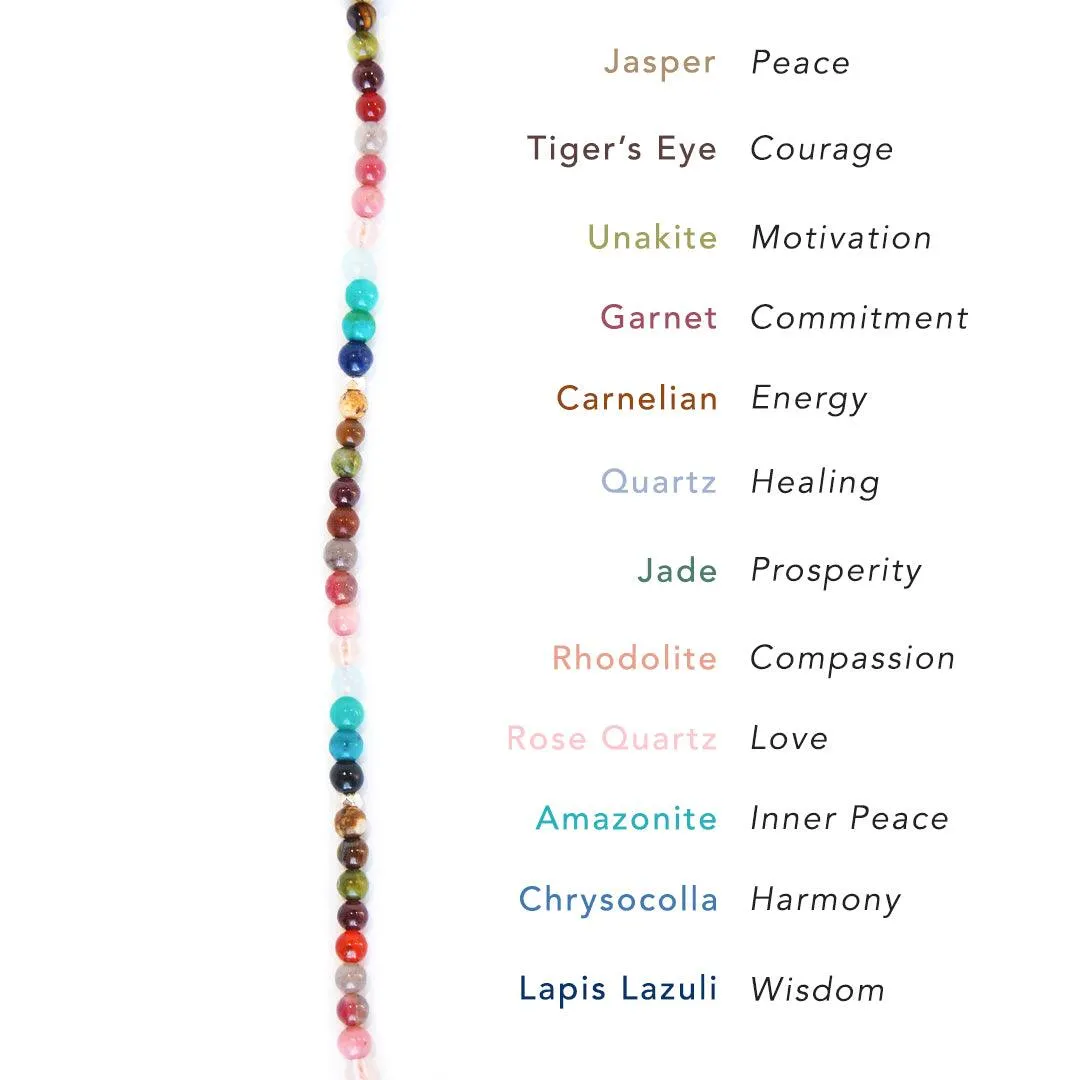 Master Healer Layered Bracelet Stack sold by Lotus & Luna product image thumbnail 4