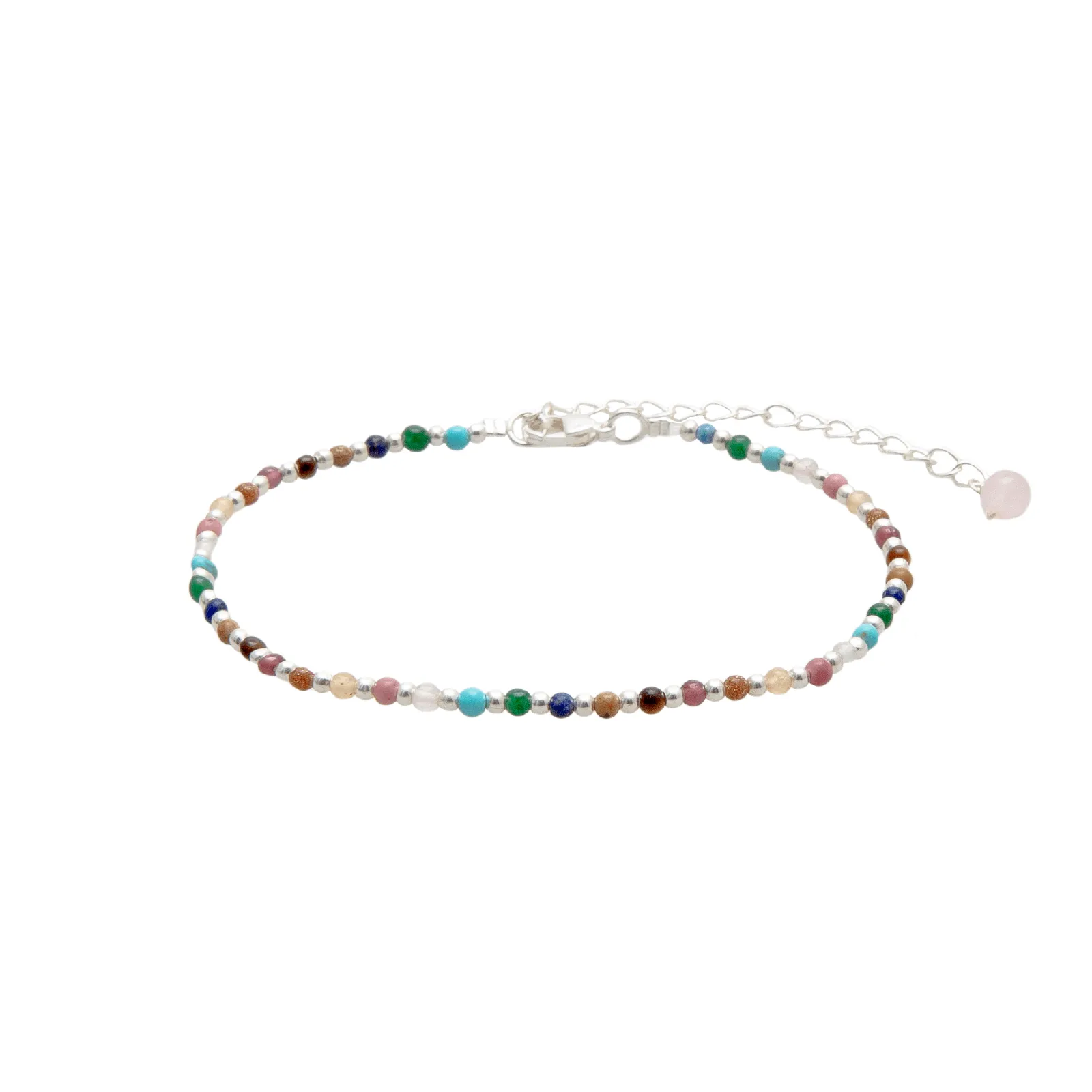 Master Healer 2mm Metal Accent Healing Anklet sold by Lotus & Luna product image thumbnail 2