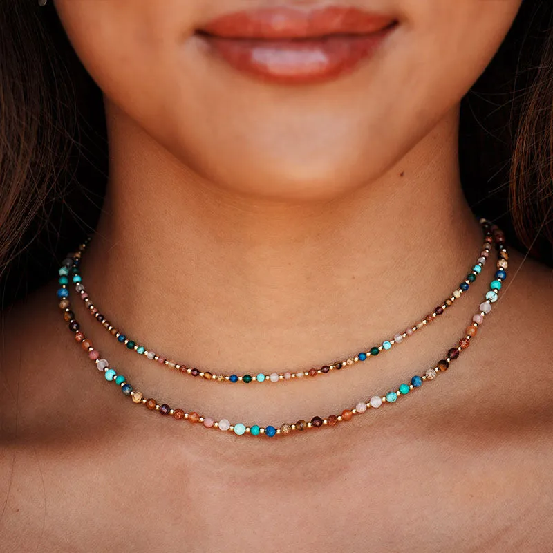 Master Healer 2mm Metal Accent Healing Necklace sold by Lotus & Luna product image thumbnail 4