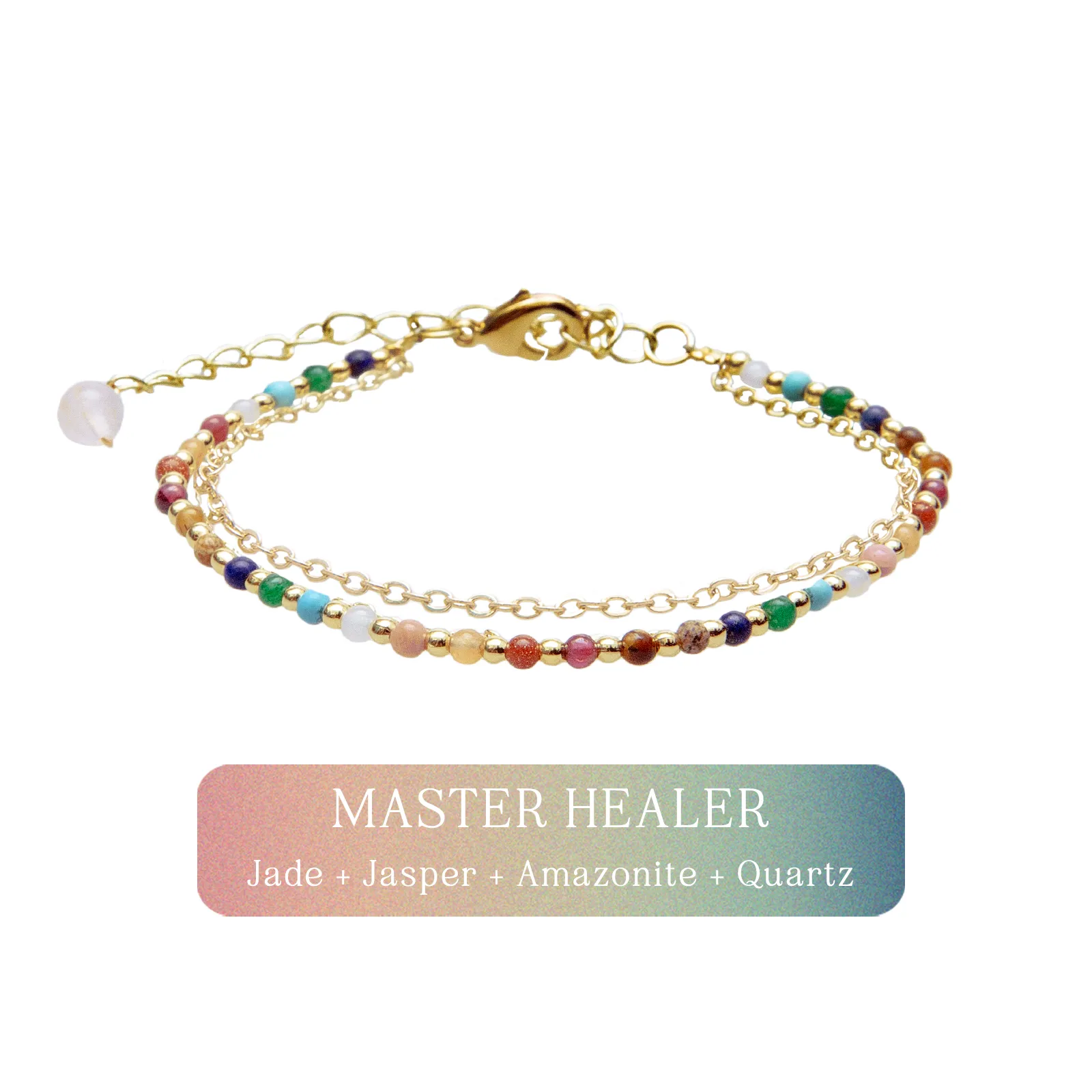 Master Healer 2mm Layered Healing Bracelet sold by Lotus & Luna