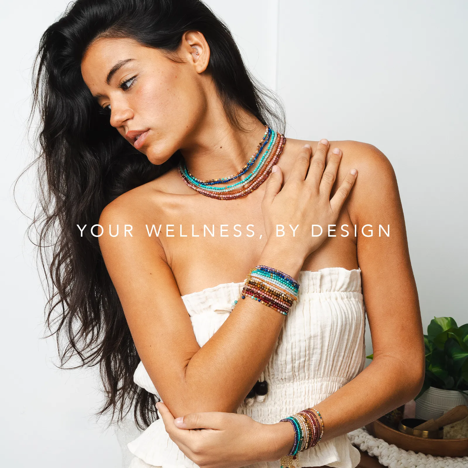 Master Healer 2mm Layered Healing Bracelet sold by Lotus & Luna product image thumbnail 5