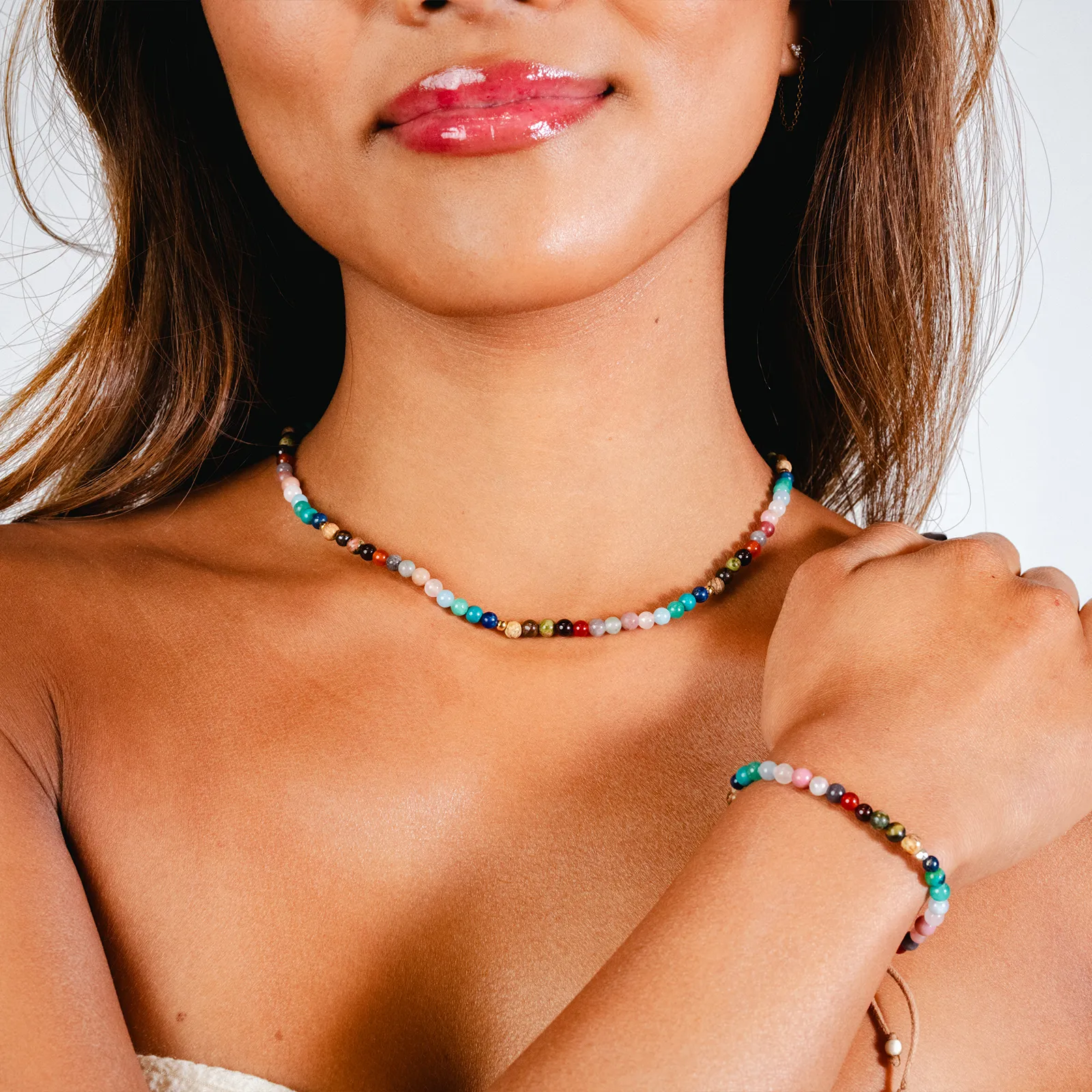 Master Healer 4mm Jewelry Set sold by Lotus & Luna