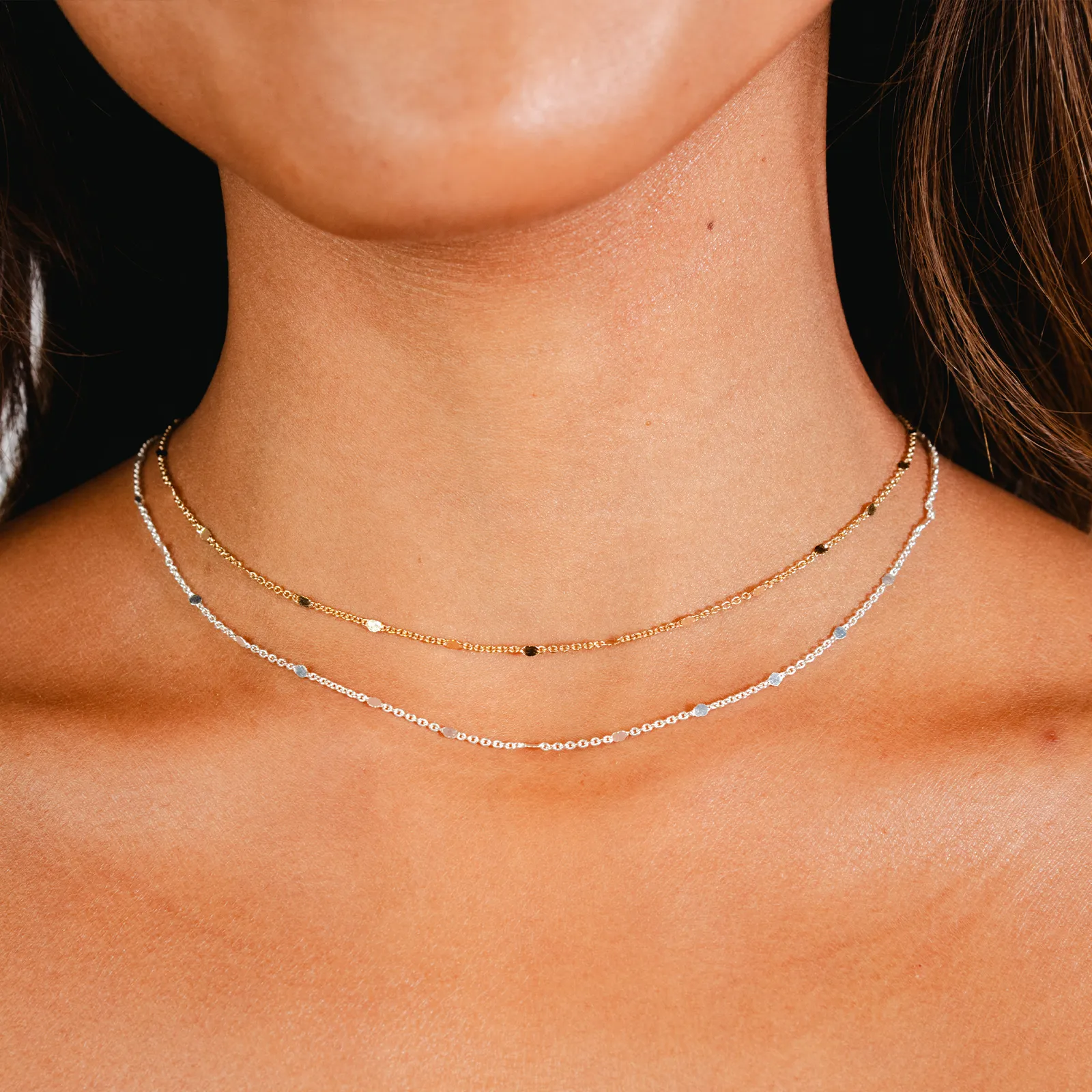 Circles in the Sand Necklace sold by Lotus & Luna product image thumbnail 3