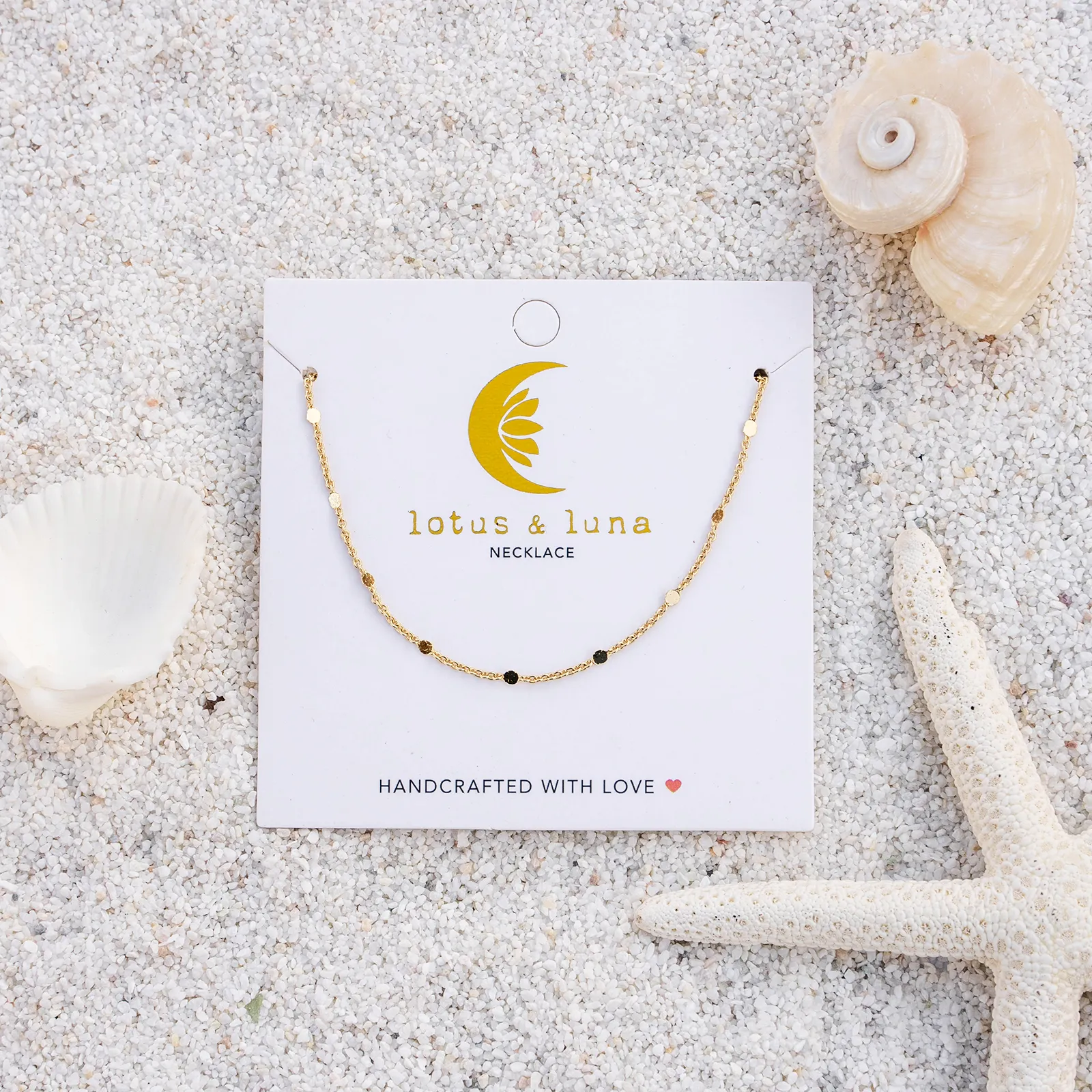 Circles in the Sand Necklace sold by Lotus & Luna product image thumbnail 5