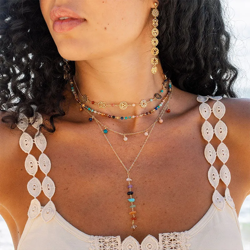 Master Healer Dewdrop Necklace sold by Lotus & Luna product image thumbnail 4