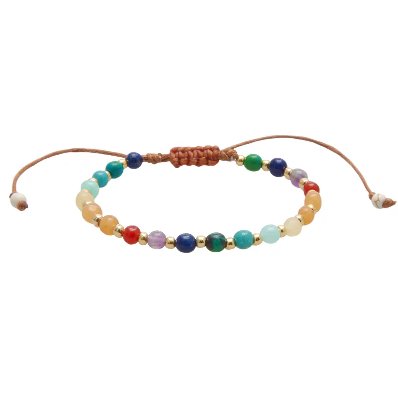 Aloha State of Mind 4mm Metal Accent Healing Bracelet sold by Lotus & Luna