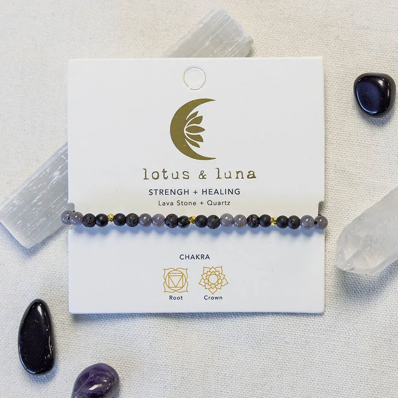 Strength & Healing 4mm Healing Bracelet sold by Lotus & Luna product image thumbnail 4