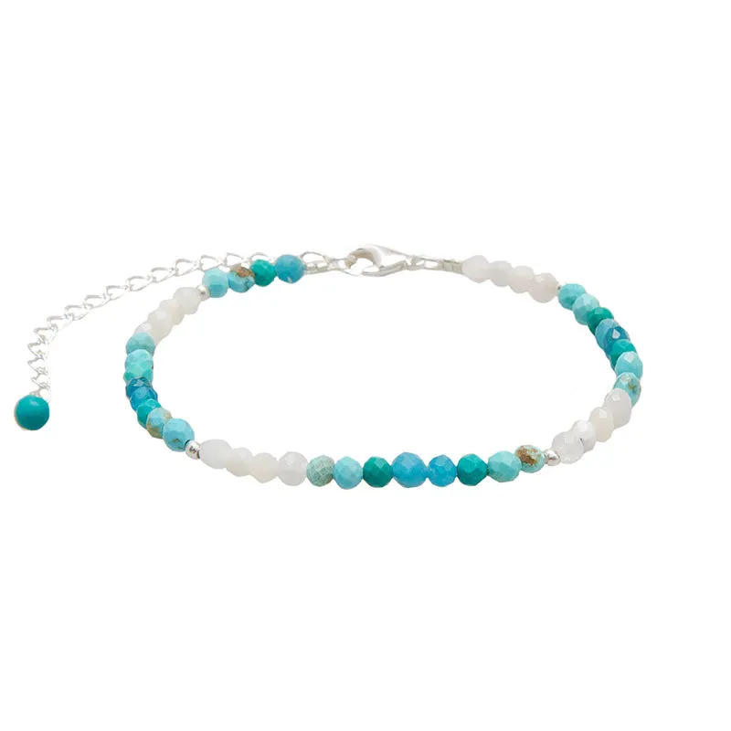 Ride The Wave 3mm Metal Accent Bracelet sold by Lotus & Luna