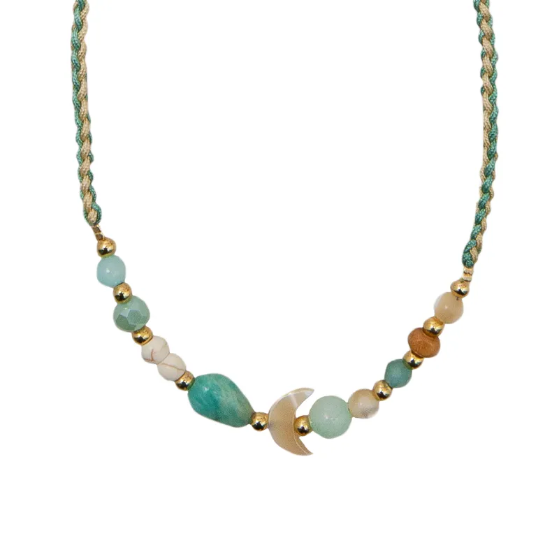 New Moon Eclipse Necklace sold by Lotus & Luna