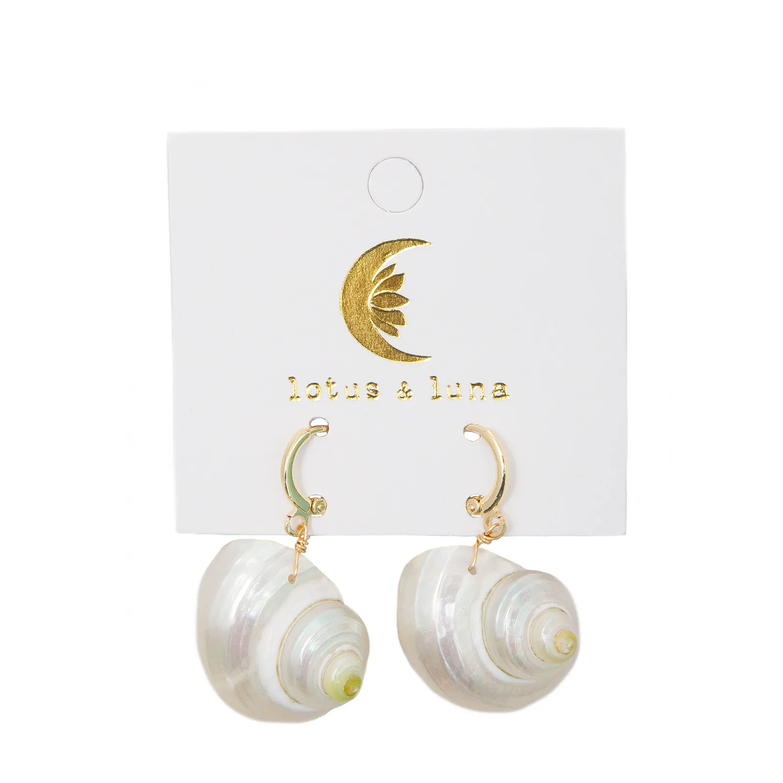 Song of the Sea Earrings sold by Lotus & Luna product image thumbnail 2