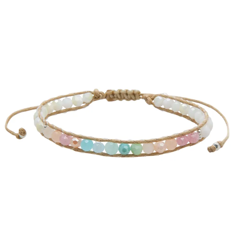 Coconut Crush Healing Bracelet made by Lotus & Luna