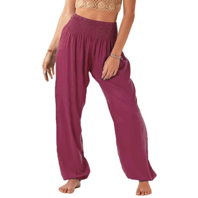 Berry Harem Pants sold by Lotus & Luna