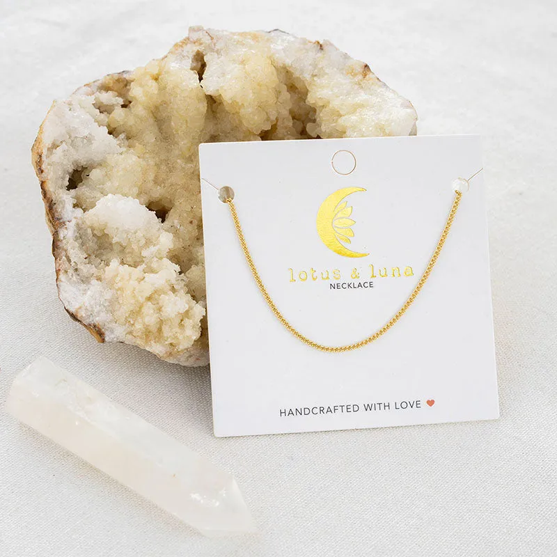 Tides Treasure Gold Necklace sold by Lotus & Luna product image thumbnail 4