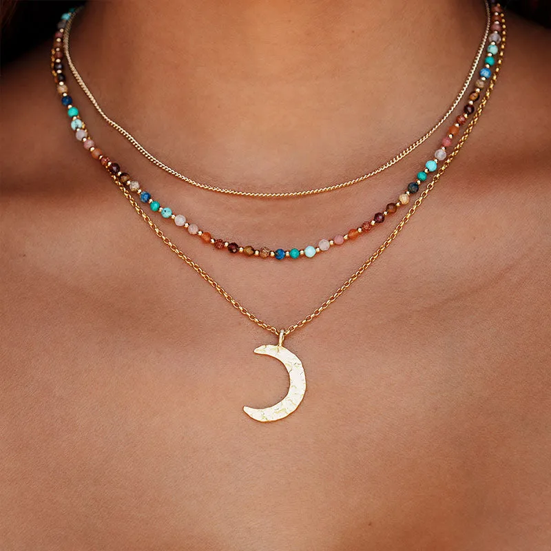 Tides Treasure Gold Necklace sold by Lotus & Luna product image thumbnail 2