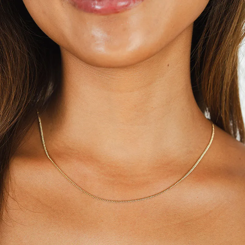 Tides Treasure Gold Necklace made by Lotus & Luna