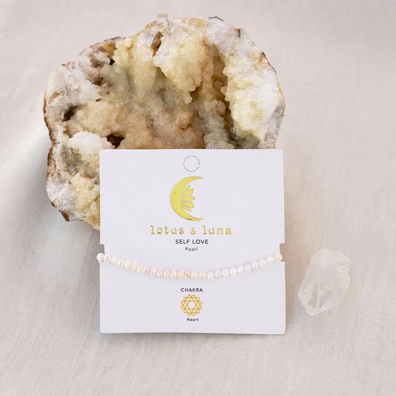 Self Love 3mm Metal Accent Bracelet sold by Lotus & Luna product image thumbnail 2