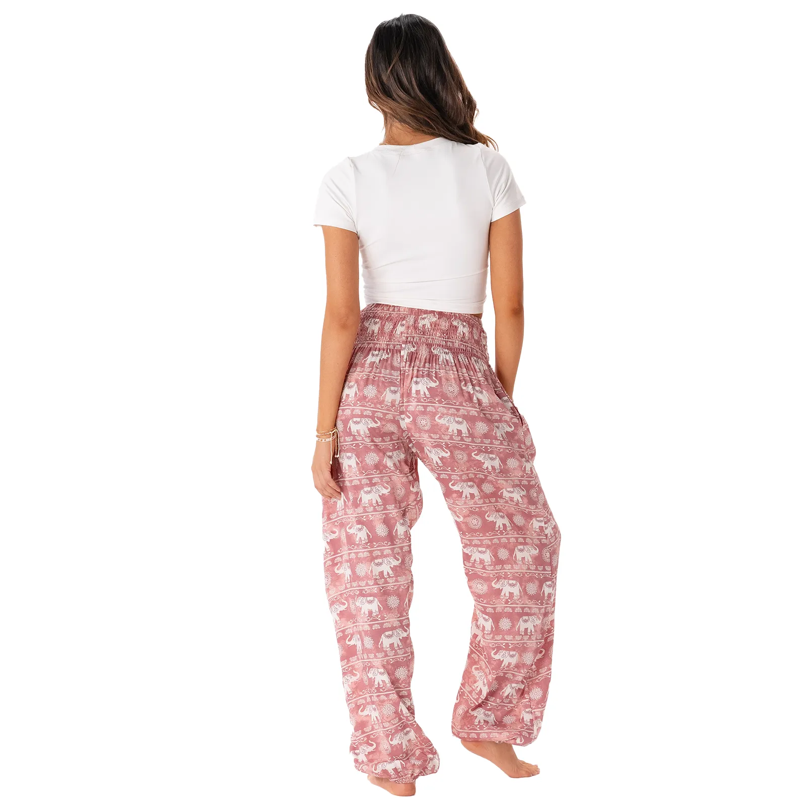 Chiang Mai Elephant Harem Pants sold by Lotus & Luna product image thumbnail 5