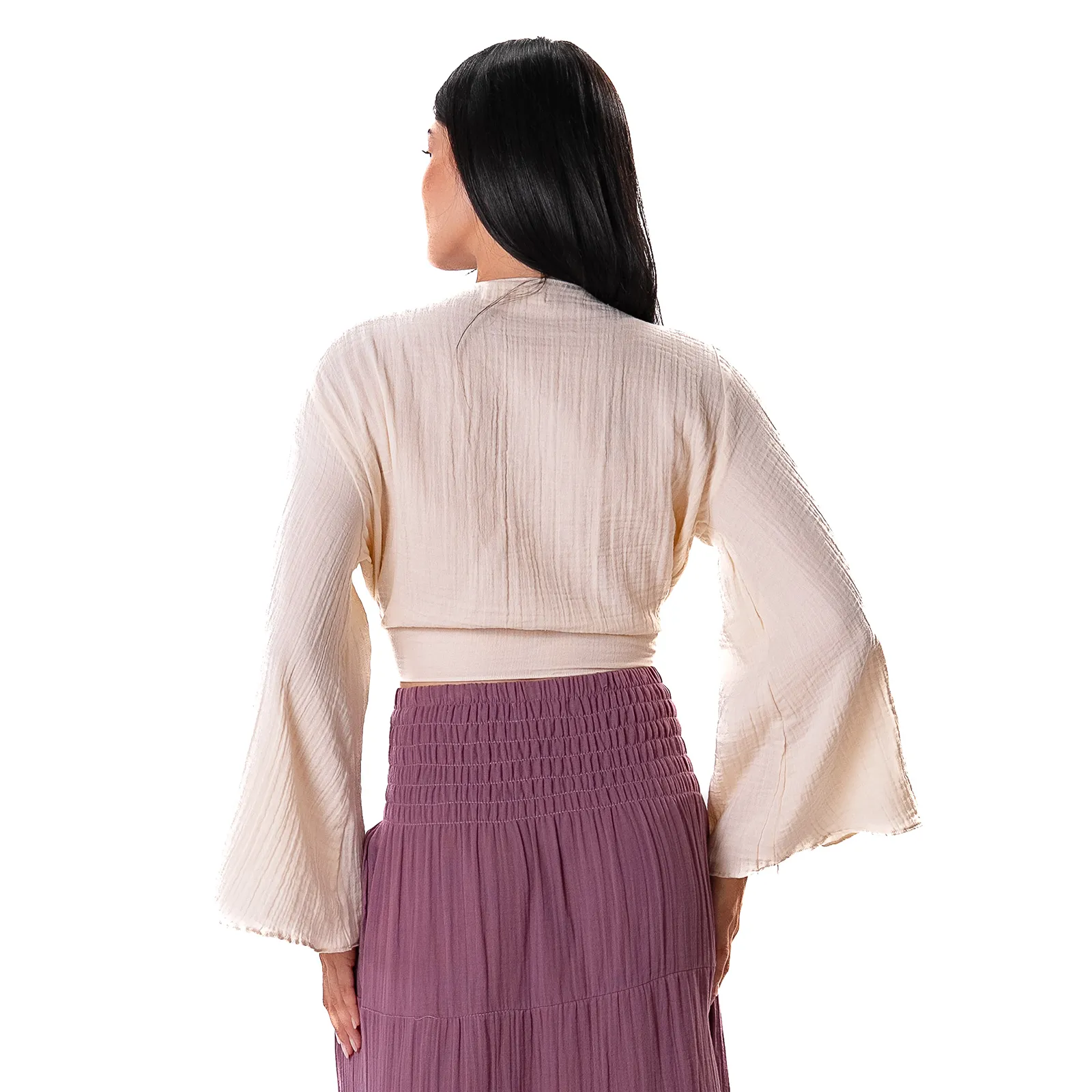 Cream Cotton Daydreamer Top sold by Lotus & Luna product image thumbnail 5