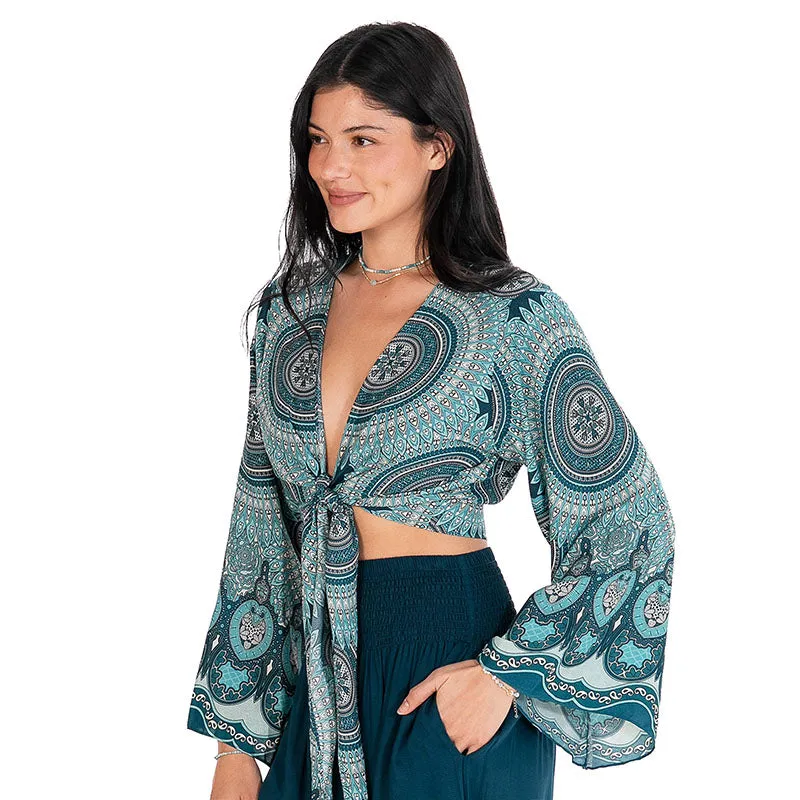 Sayulita Mandala Daydreamer Top sold by Lotus & Luna product image thumbnail 4