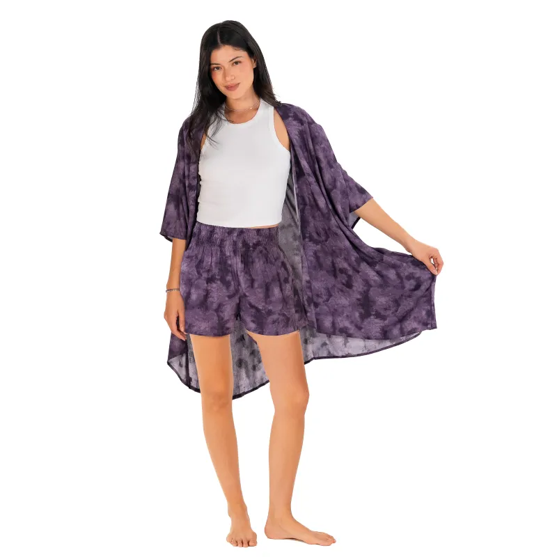 Plum Island Shorts Lounge Set made by Lotus & Luna