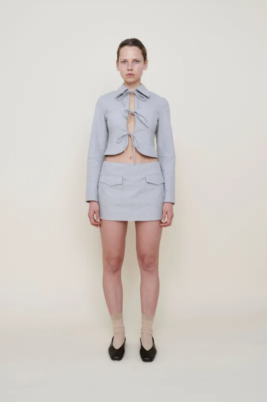 The Valletta mini skirt sold by ALFIE