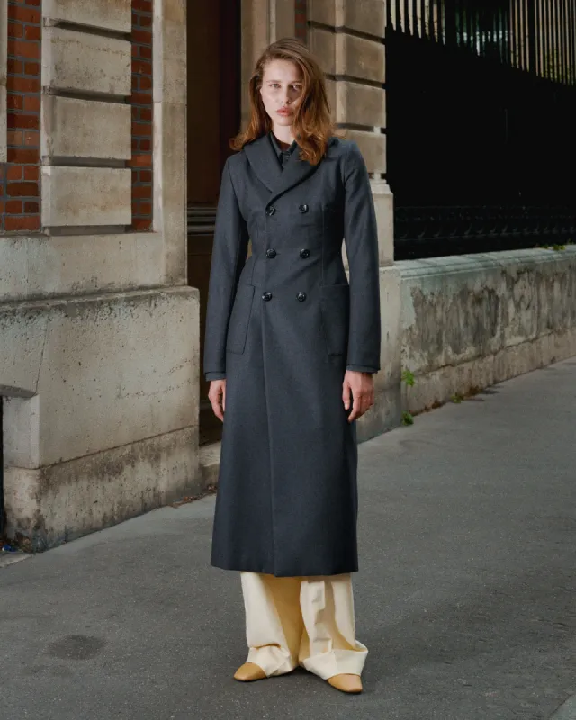 The Evie coat sold by ALFIE