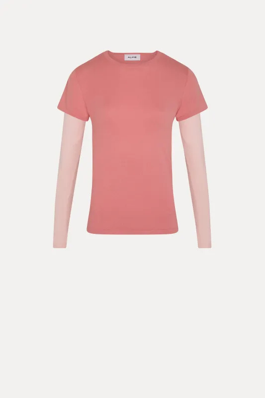 The Double-Layered Tee made by ALFIE