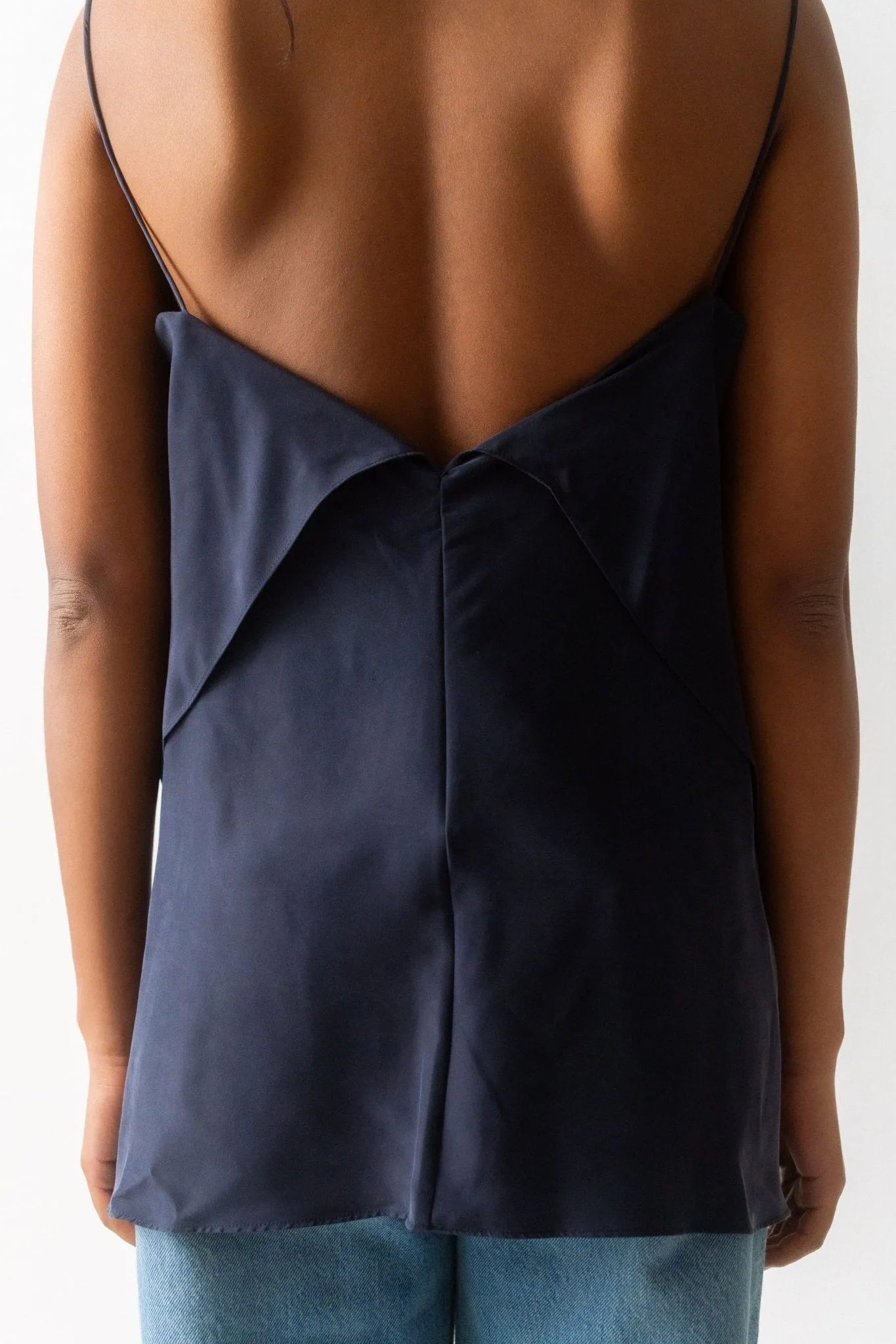 Draped Silk Cami sold by Bessette product image thumbnail 3