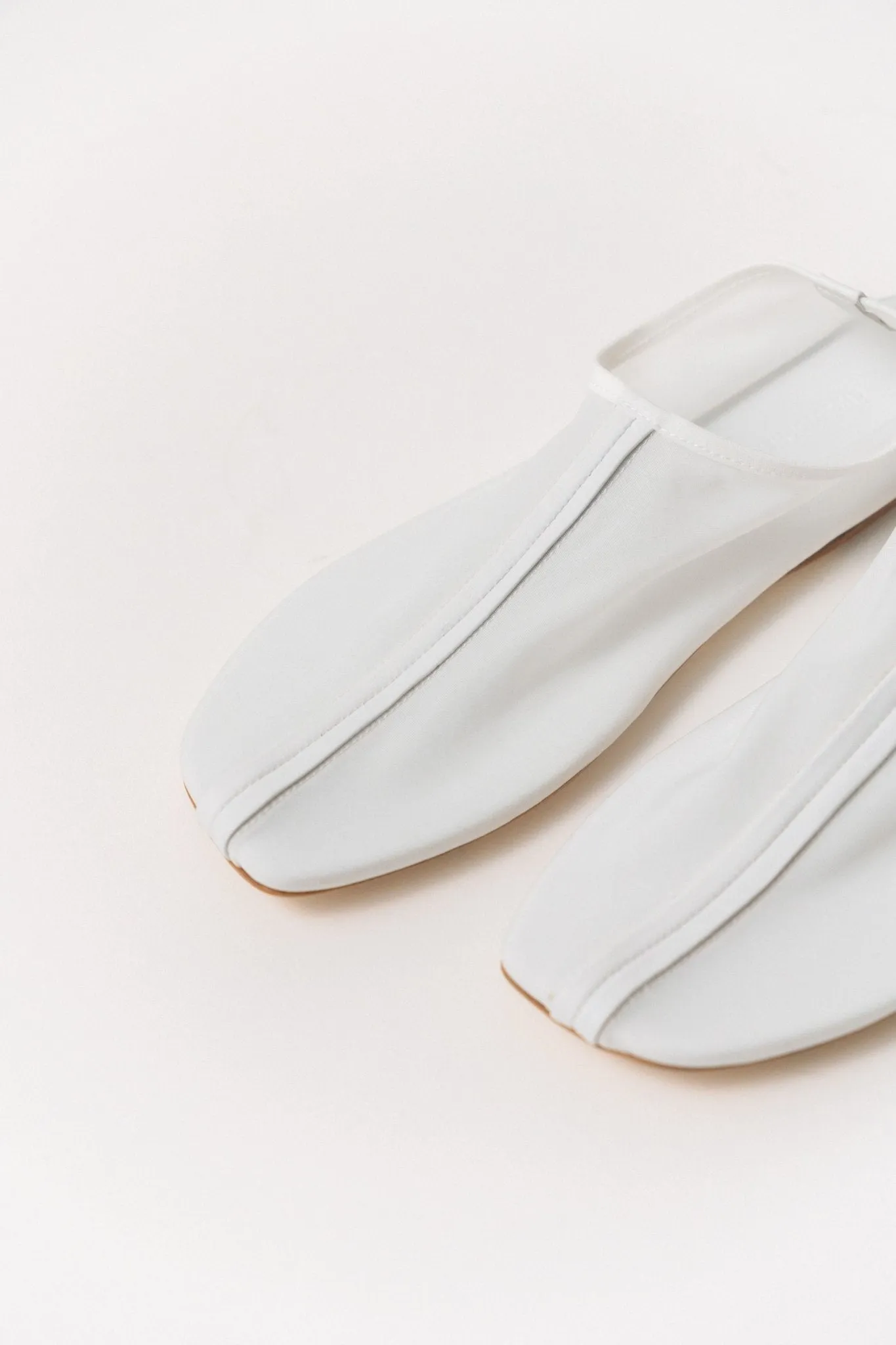 Leather Trimmed Mesh Flat sold by Bessette product image thumbnail 2