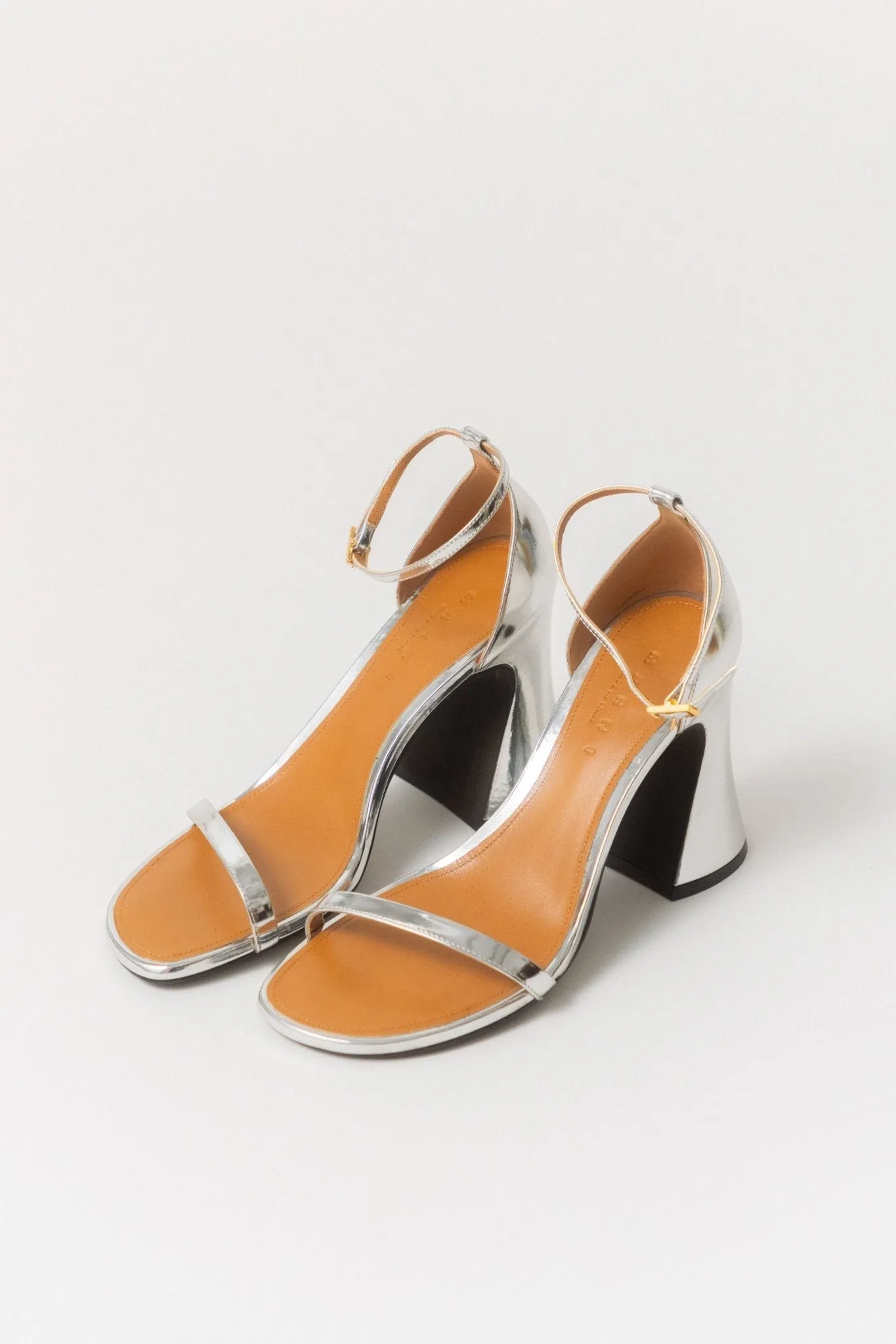 Marni Silver Patent Leather High Heels sold by Bessette product image thumbnail 2