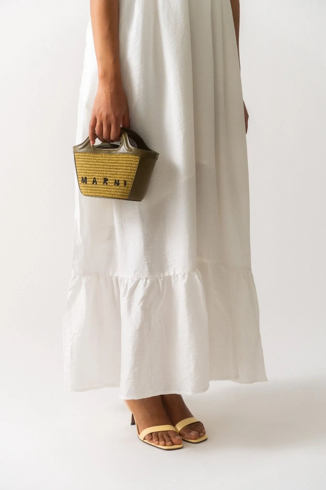 Marni Tropicalia Micro Leather and Embroidered Faux Raffia Tote sold by Bessette product image thumbnail 2