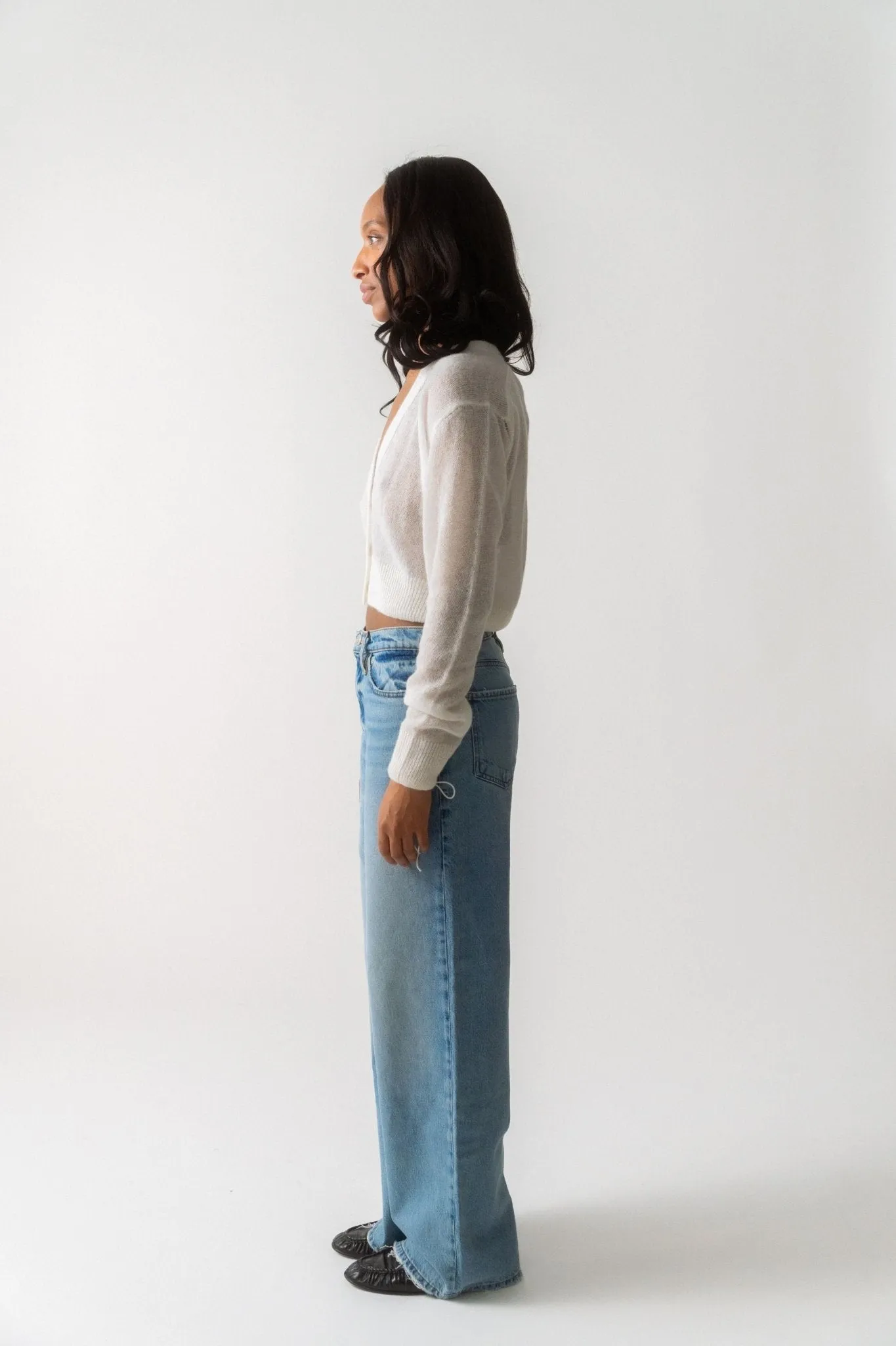 Vicki Cardigan White sold by Bessette product image thumbnail 4