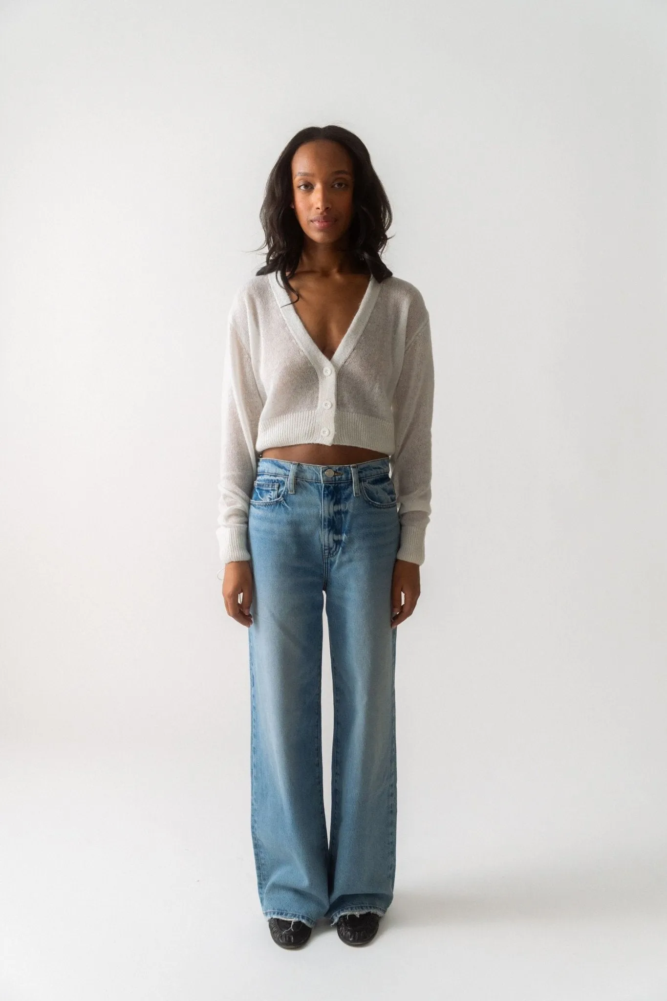 Vicki Cardigan White sold by Bessette product image thumbnail 2