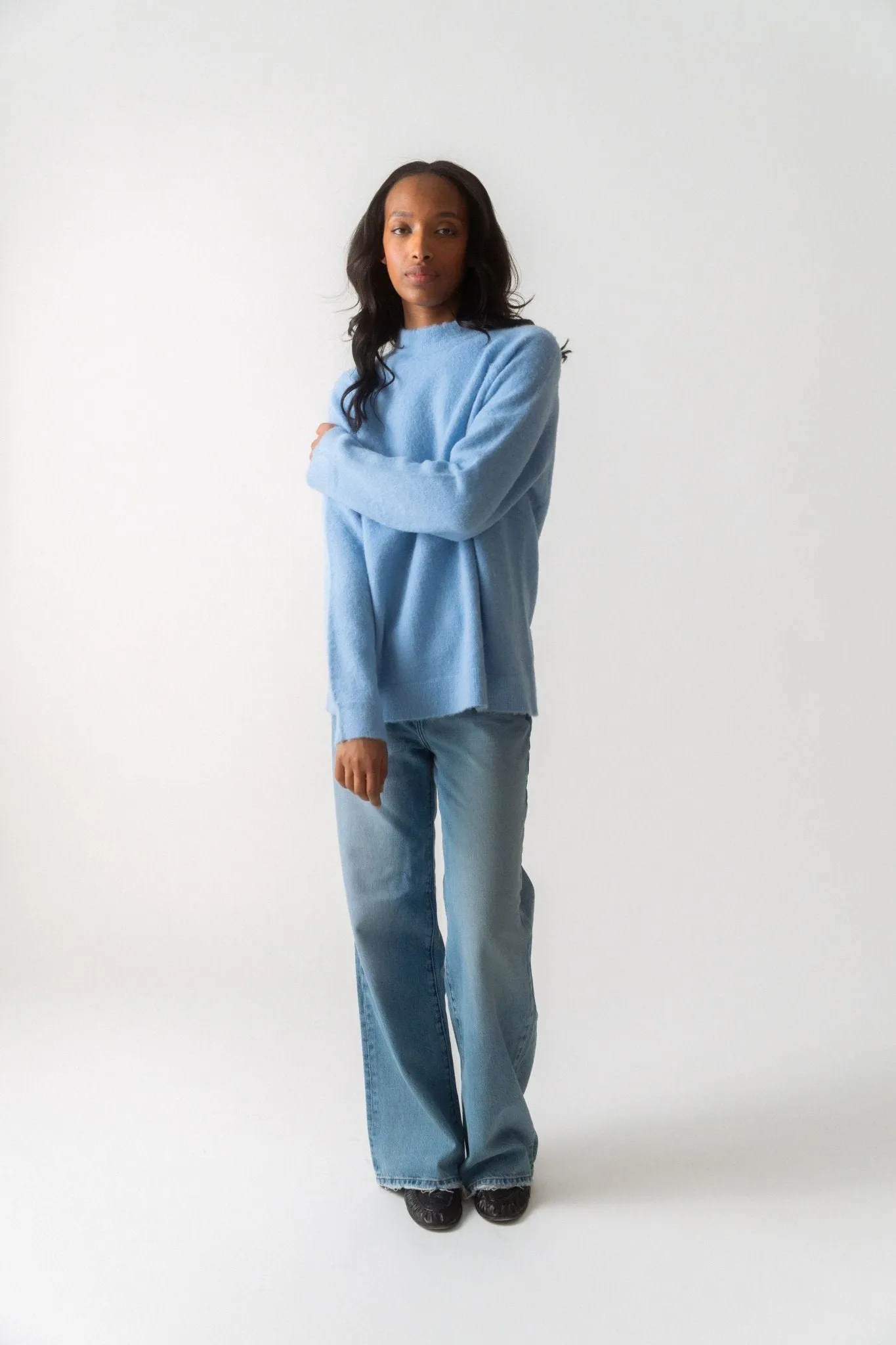 Alpaca Wool Blend Sweater sold by Bessette