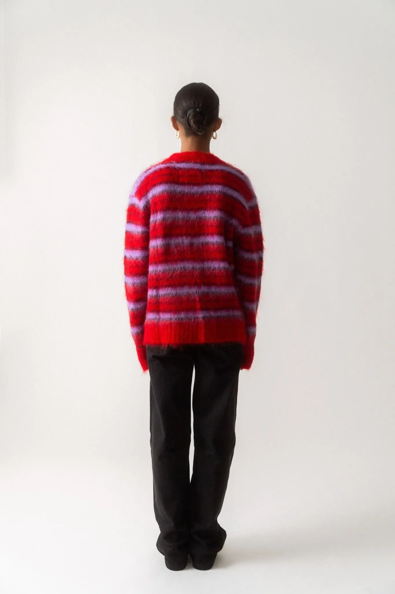 Marni Striped Mohair Cardigan (42 IT & 44 IT) sold by Bessette product image thumbnail 5
