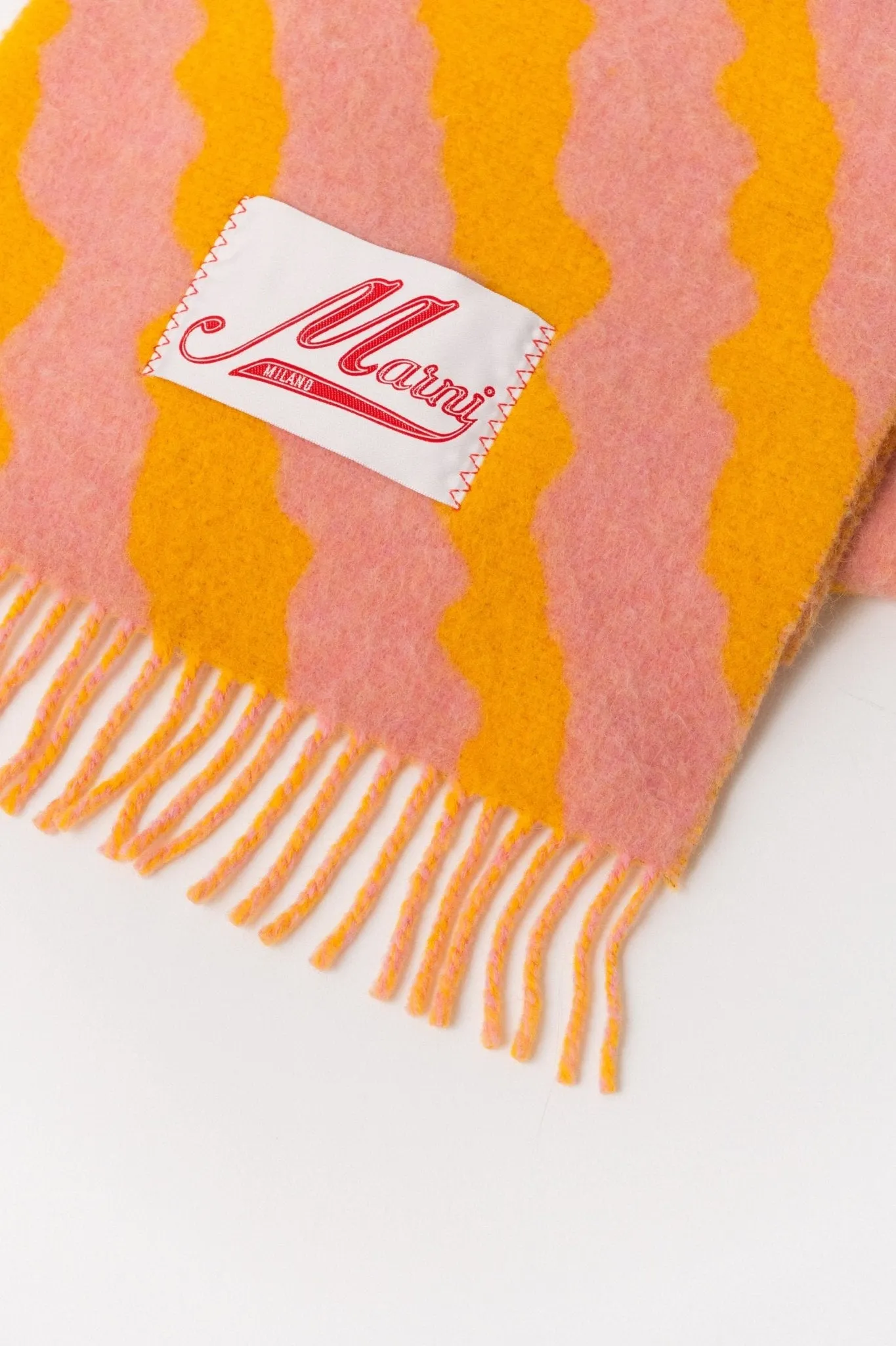 Marni Mohair Scarf Pink & Orange sold by Bessette product image thumbnail 2