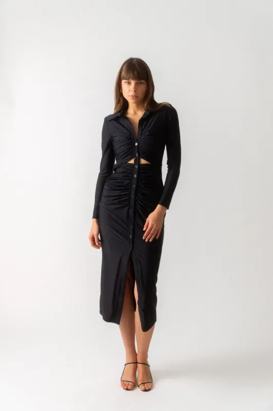 Self Portrait Jersey Cut-Out Dress sold by Bessette