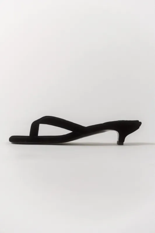 Toteme The Velvet Flip-Flop Heel sold by Bessette