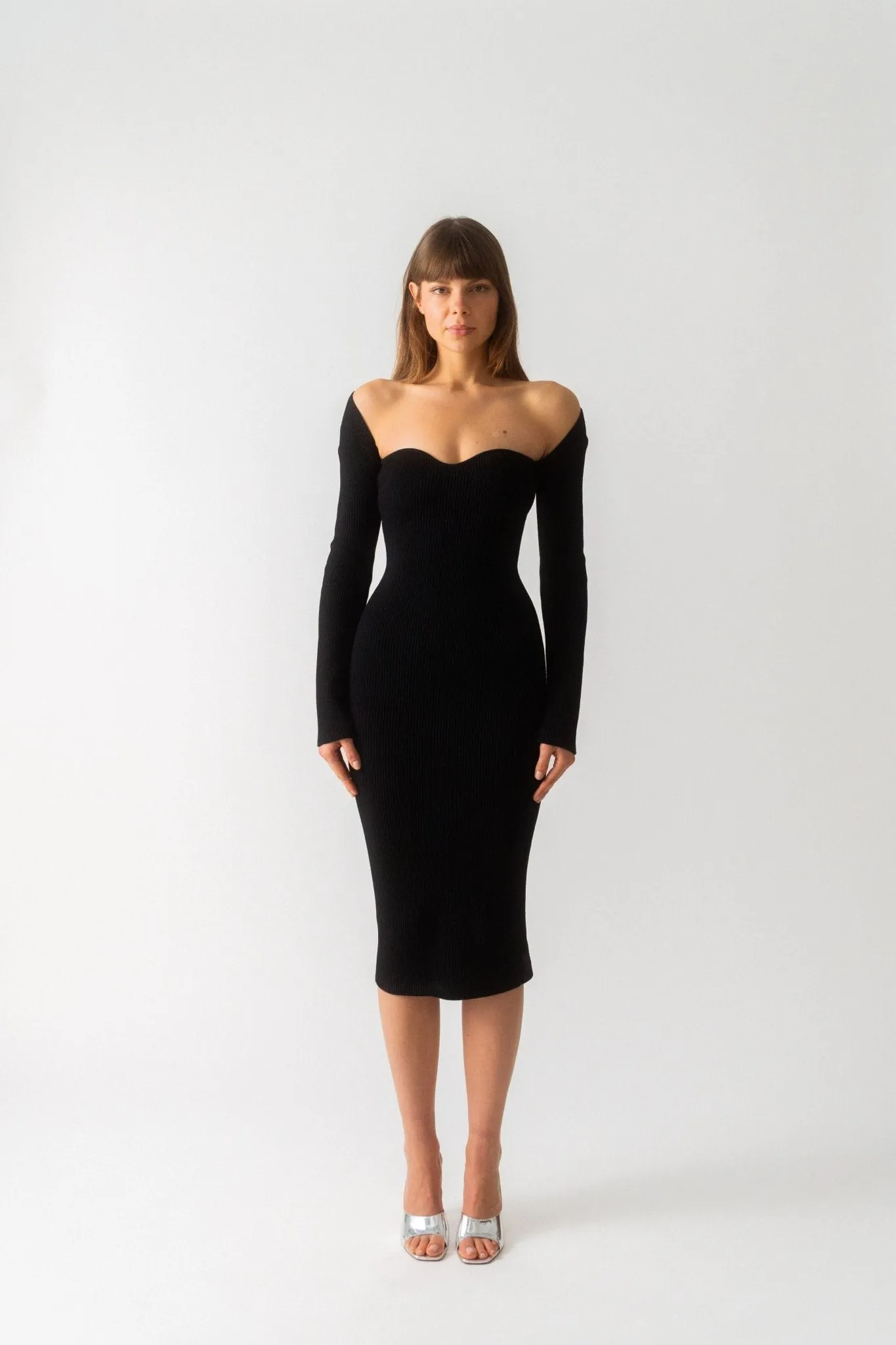 Beth Ribbed Dress sold by Bessette product image thumbnail 2