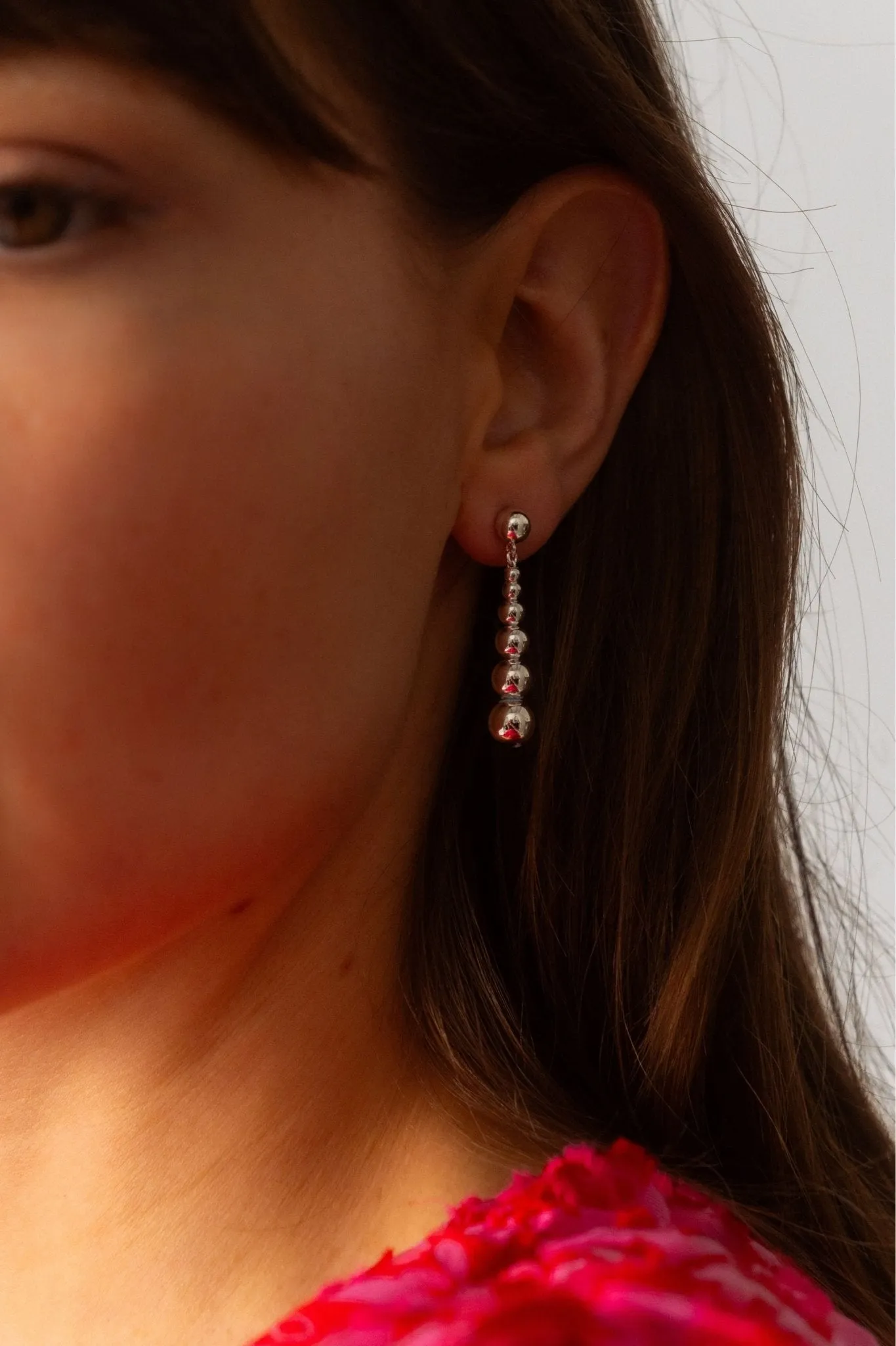 Lié Studio THE REBECCA EARRINGS SILVER sold by Bessette product image thumbnail 3