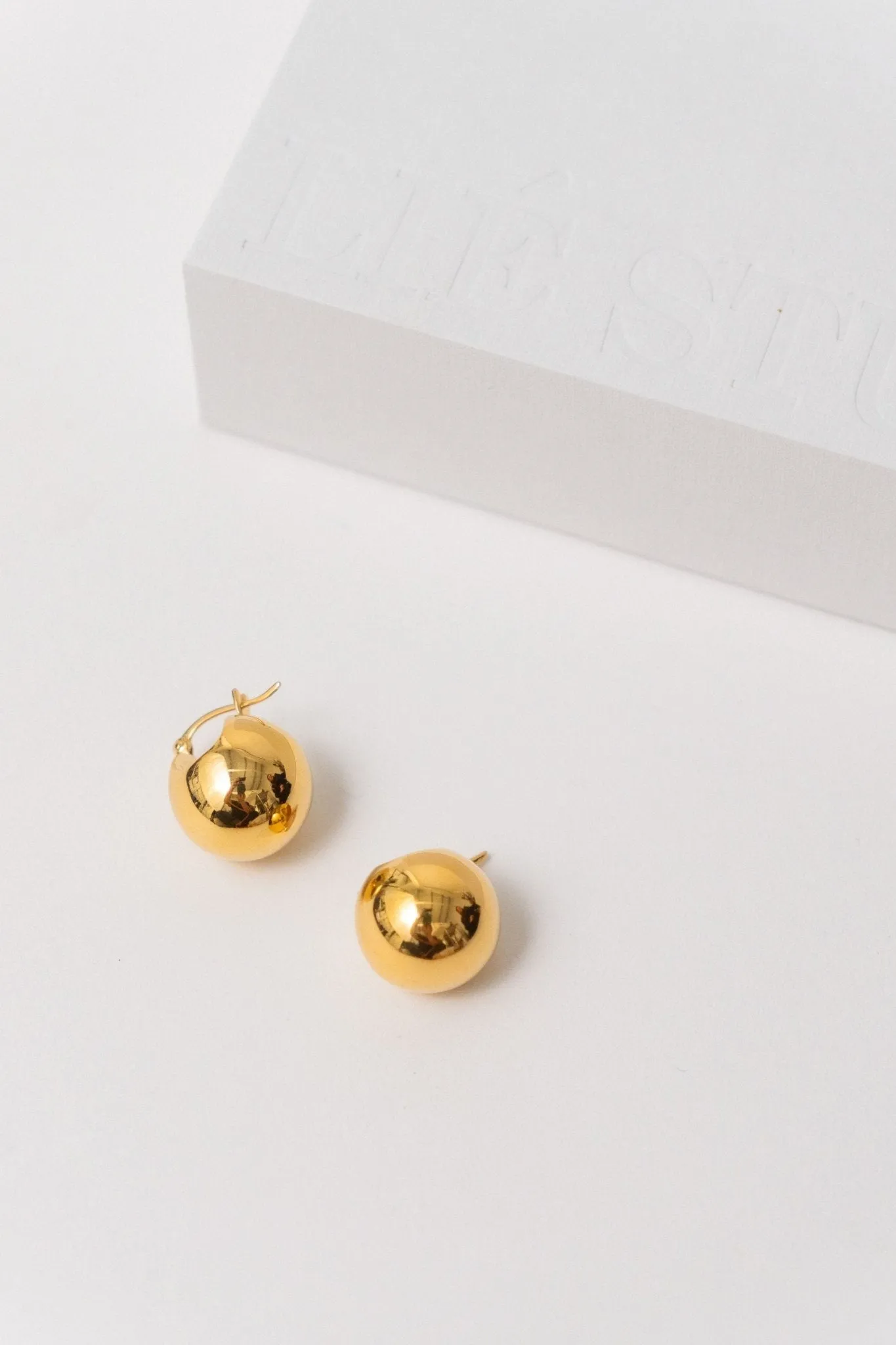 Lié Studio THE INGRID EARRINGS GOLD sold by Bessette