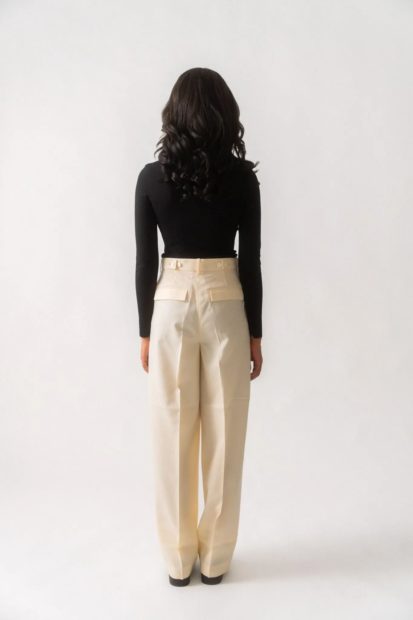 Toteme Fine Merino Polo Knit sold by Bessette product image thumbnail 2