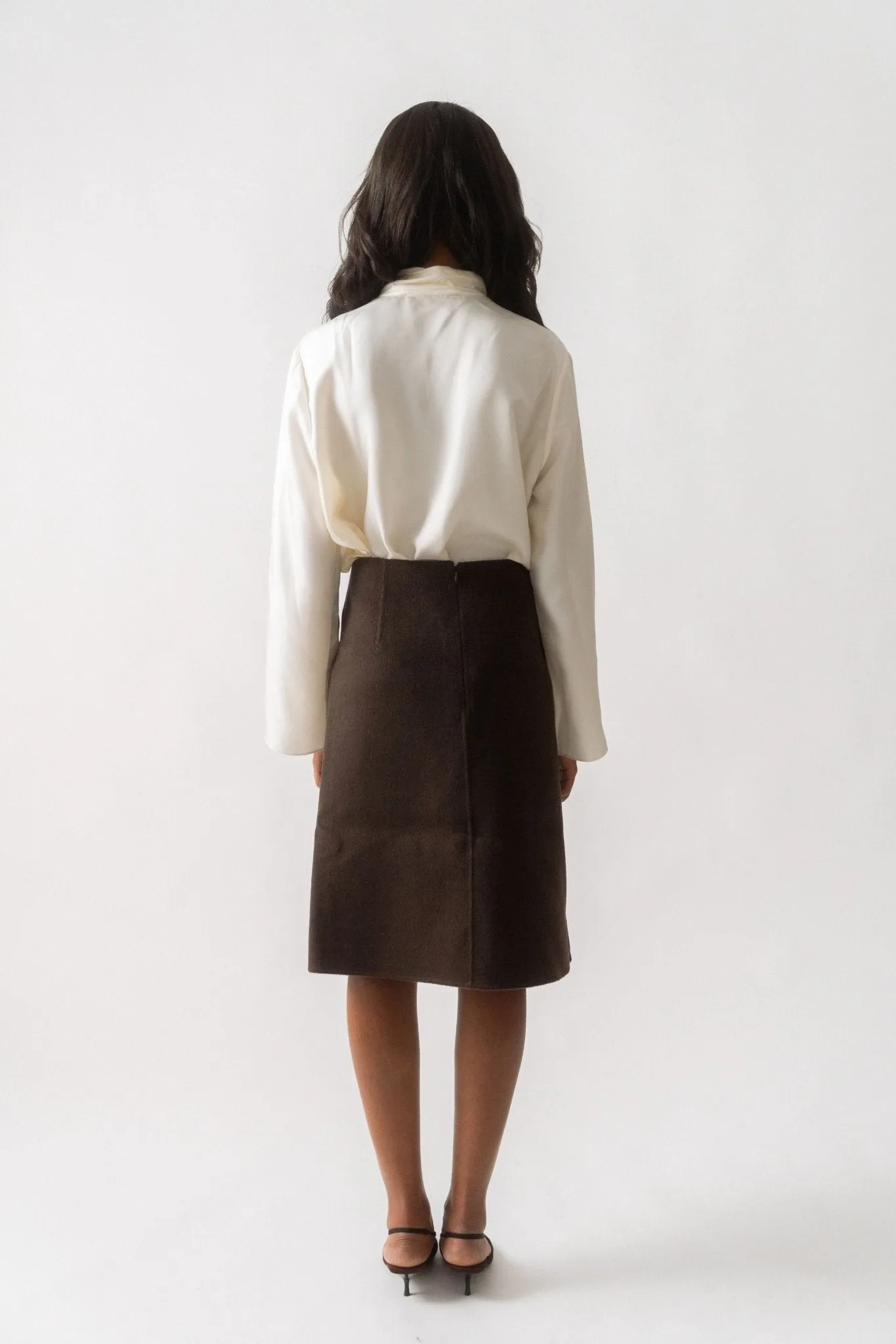 Side-Split Doublé Skirt sold by Bessette product image thumbnail 3