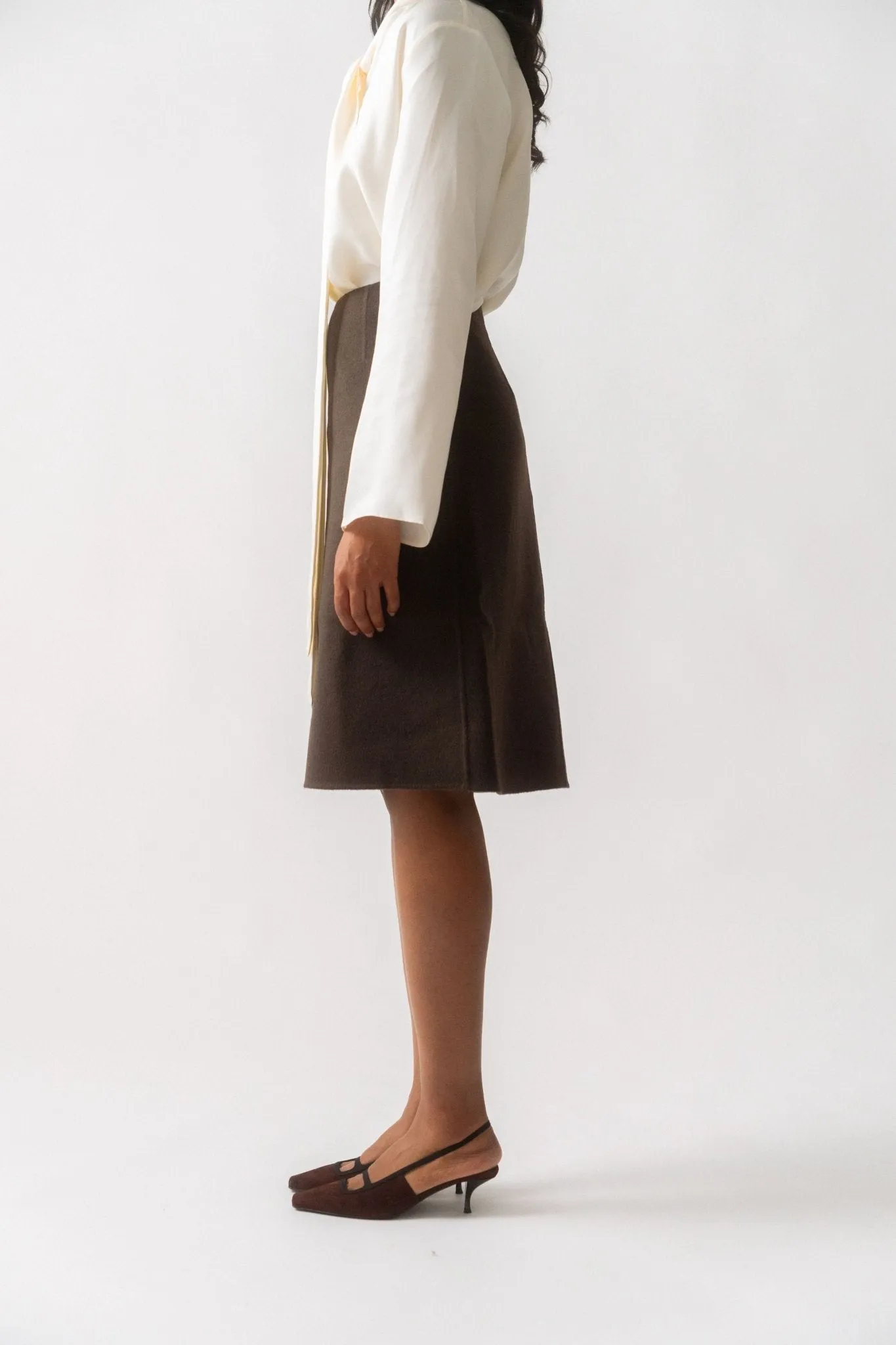 Side-Split Doublé Skirt sold by Bessette product image thumbnail 4