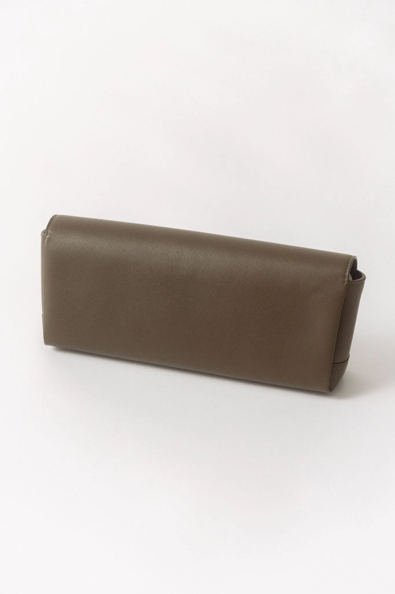 Toteme Soft T-Clutch Khaki sold by Bessette product image thumbnail 3