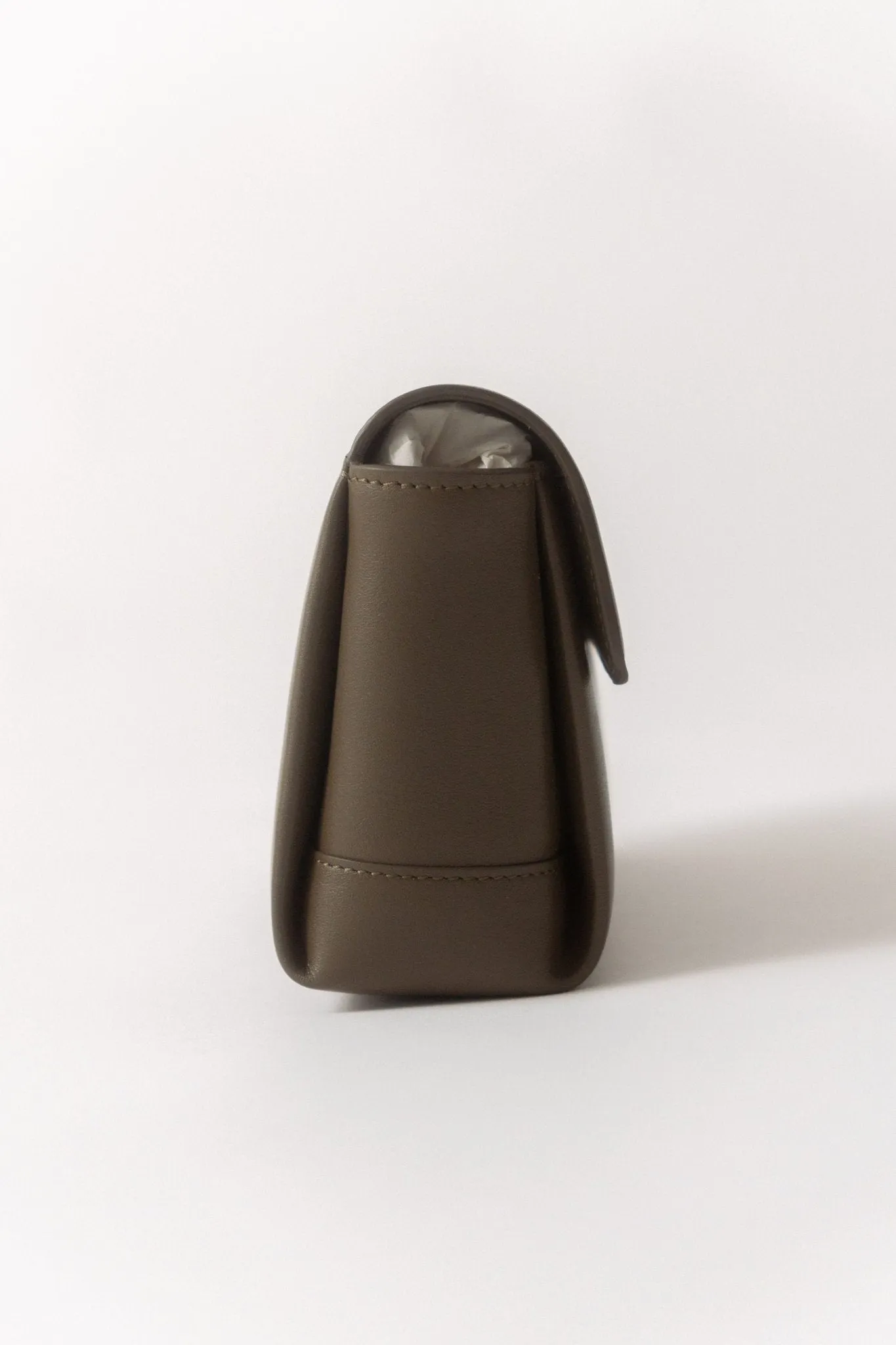 Toteme Soft T-Clutch Khaki sold by Bessette product image thumbnail 4