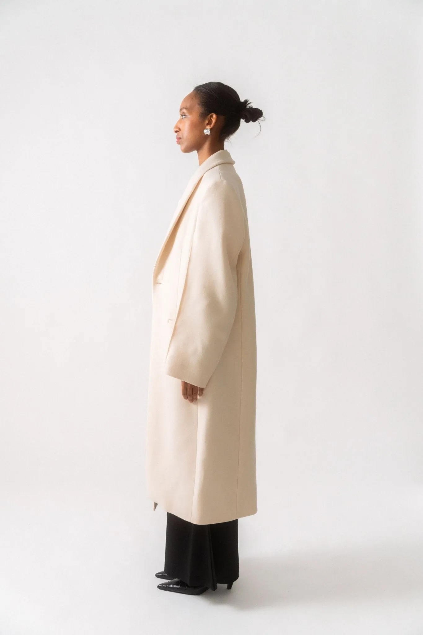 Róhe Tuxedo Dense Wool Blend Coat sold by Bessette product image thumbnail 2