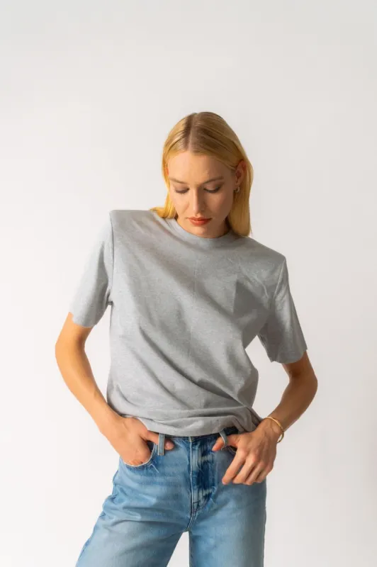 Wardrobe.NYC Shoulder Pad T-Shirt sold by Bessette